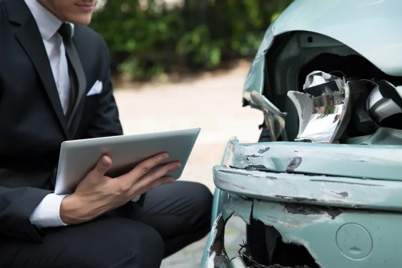 Professional Writing up Accident Details for a Client