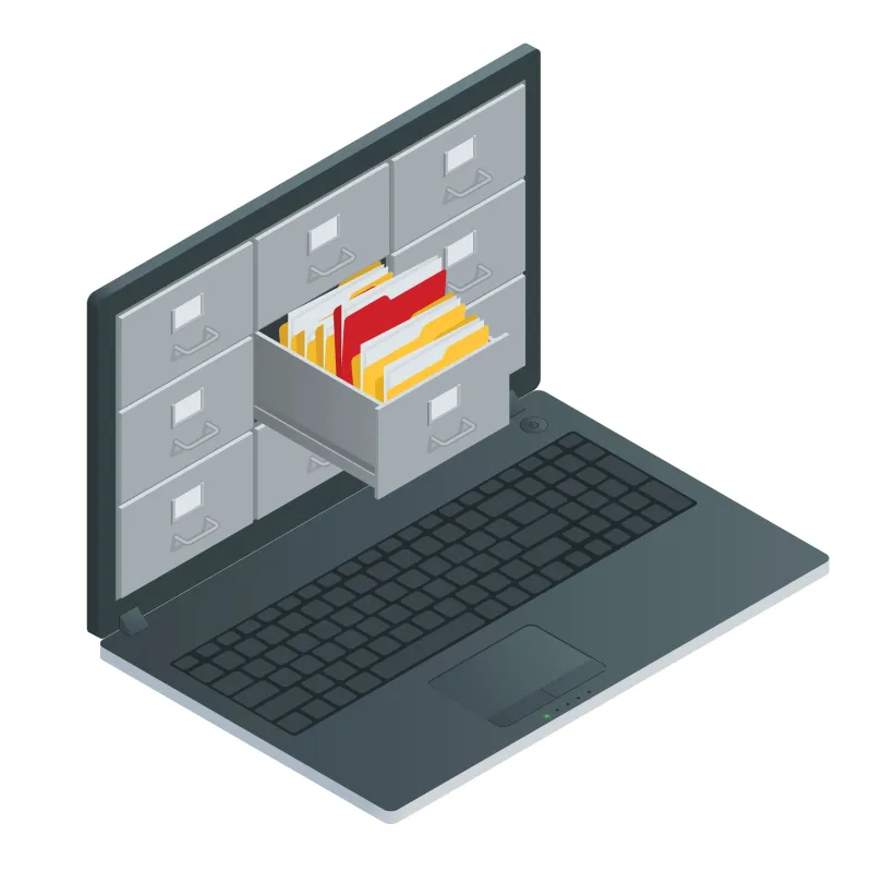 Preserving photo evidence in a safe location for the case
