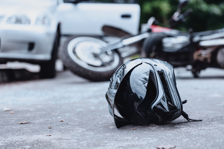Accidente de moto